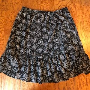 XS Flower Ruffle Skirt
